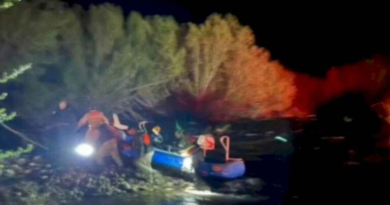 cuatro-guardafaunas-atrapados-por-el-rio-chimehuin:-asi-fue-el-dramatico-rescate-para-encontrarlos