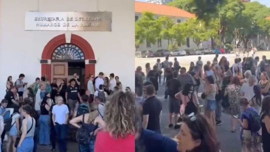 Protestas en la ex Esma: denuncian despidos y el Archivo General de la Memoria amaneció cerrado