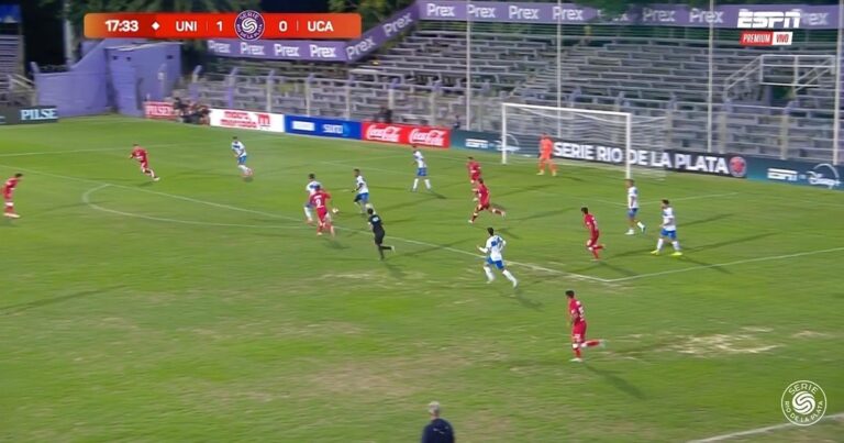 Con el tanto de Verde, Unión le gana a Universidad Católica