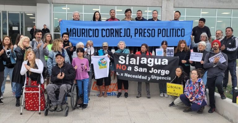 Mendoza: exigen la liberación de Mauricio Cornejo