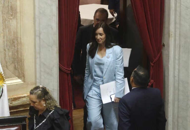 Villarruel se va a Ushuaia para no participar del acto del aniversario de Malvinas con Milei