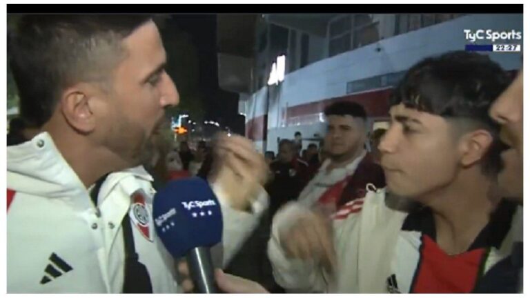 El tenso cruce entre hinchas de River tras el partido por una crítica a Marcelo Gallardo