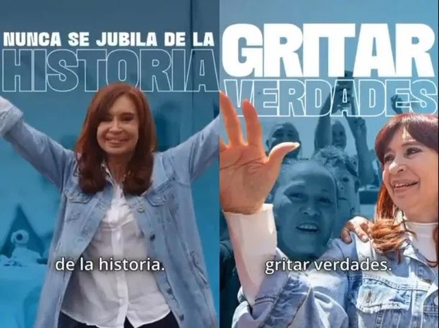 Primer spot de Cristina Kirchner apunta a la defensa frente a los recortes de Milei