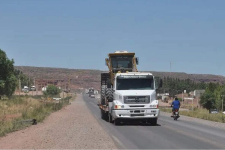 Chubut cobrará tasa a camiones chilenos por uso de la Ruta 40