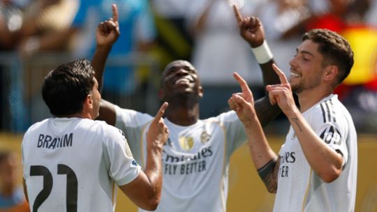 El Real Madrid pisó firme y con uno menos le ganó al Pachuca por el Mundial de Clubes