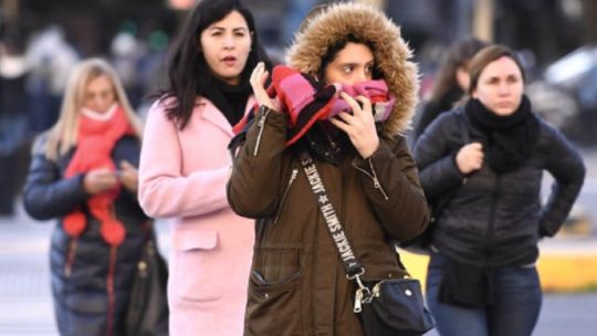 Frío polar: el termómetro porteño registró la segunda temperatura máxima más baja del siglo