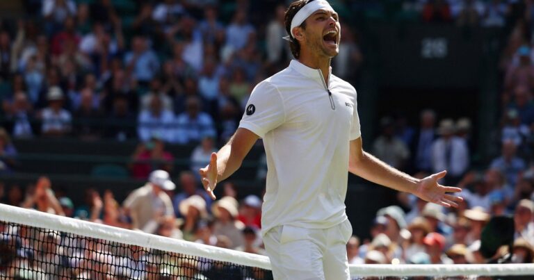 Wimbledon, día 9: Fritz venció a Khachanov y Alcaraz va por la semis ante Norrie
