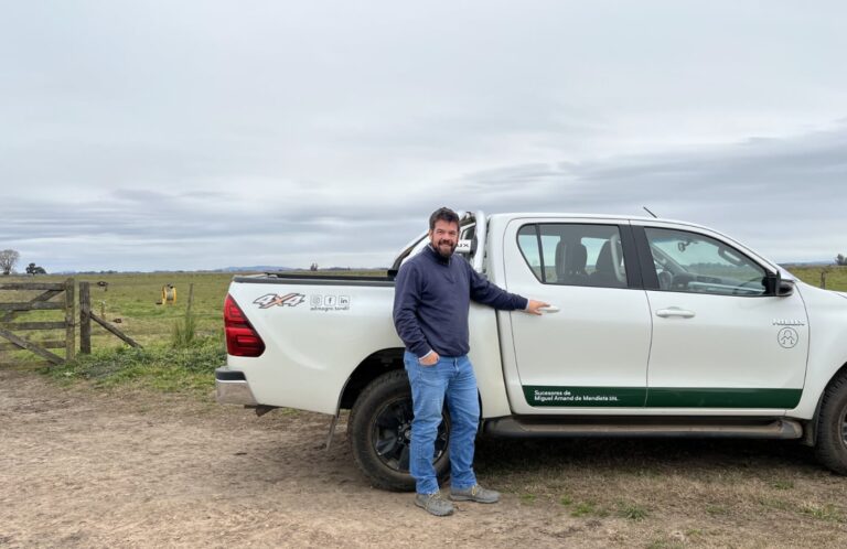 Gerencia 3500 hectáreas: se hizo cargo de un campo y lo transformó en una potencia productiva
