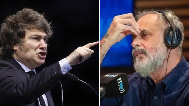 El fuerte cruce entre Javier Milei y Jorge Rial, con insultos y chicanas en redes