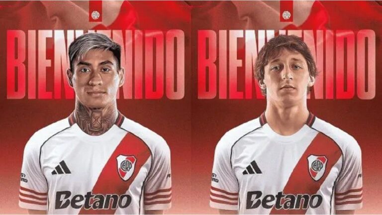 River presentó oficialmente a sus últimos dos refuerzos del mercado de pases