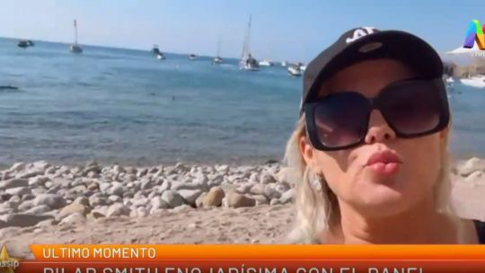 Pilar Smith enfurecida con sus compañeros de ‘Gossip’ mientras está en Ibiza de vacaciones: «Qué poca sincronización»