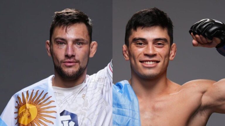 Dos argentinos pelearán en la cartelera principal de UFC este fin de semana: horarios, TV y otros detalles