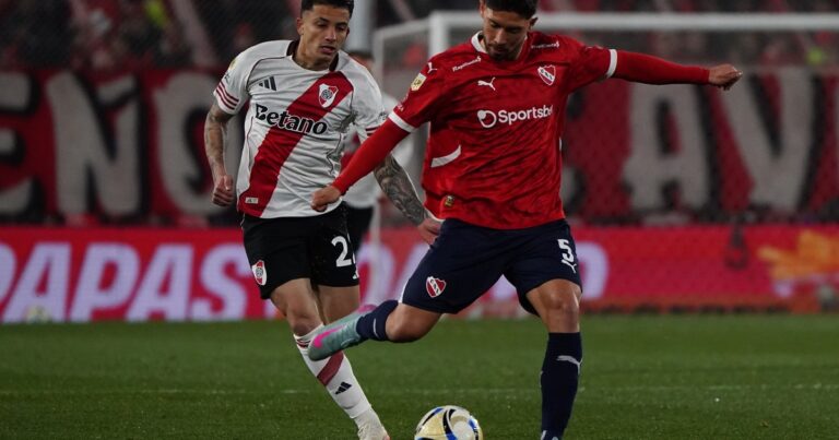 Uno por uno de Independiente en la igualdad ante River