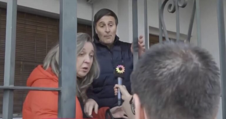 La reacción de Cristian Graf cuando le preguntaron por el crimen de su ex compañero de colegio Diego Fernández Lima