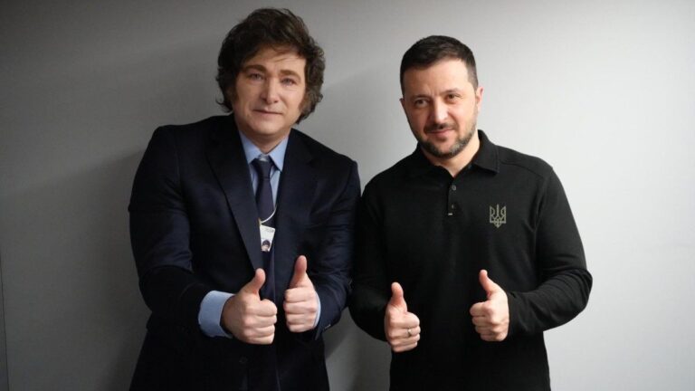 Javier Milei conversará con Volodimir Zelenski este jueves al mediodía
