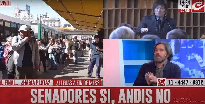 Del Caño: Milei le dice al laburante que no hay plata mientras multiplica negocios y coimas