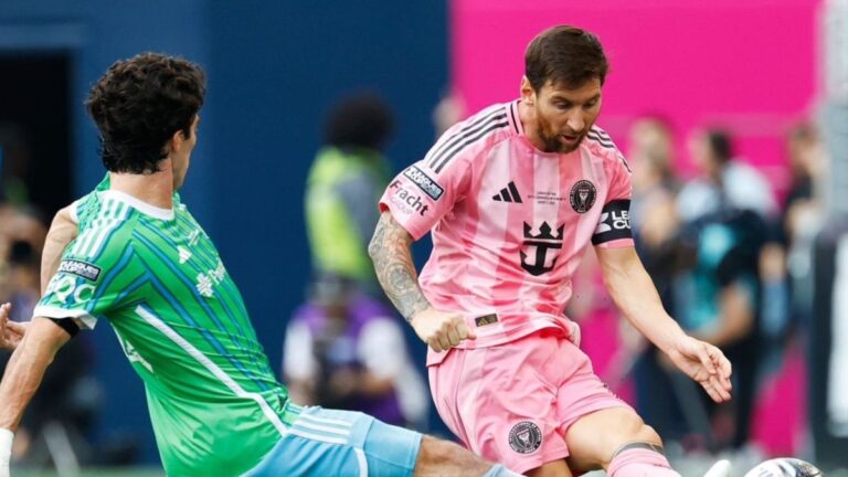 El Inter Miami de Messi no pudo contra Seattle Sounders y se quedó a las puertas de la Leagues Cup
