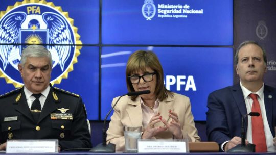 Bullrich anunció el Operativo Lusitania: incautaron 510 kilos de cocaína ocultos en un torno industrial y detuvieron a nueve personas