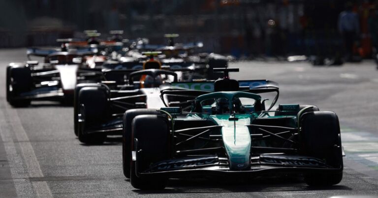 Atención: un auto no pasó la revisión post qualy y puede cambiar la parrilla del GP de Azerbaiyán de F1 por sanción
