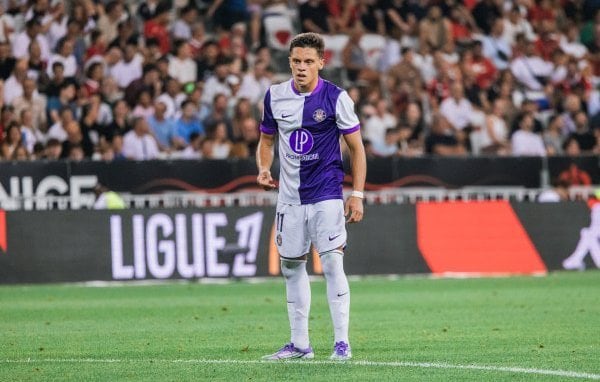 Santiago Hidalgo hizo un doblete para Toulouse y Julián Vignolo cerró la goleada a Nice en la Ligue 1