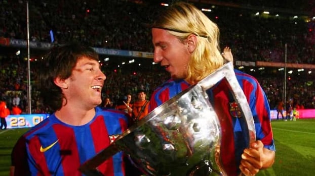 Maxi López habló de su vínculo con Lionel Messi en el Barcelona