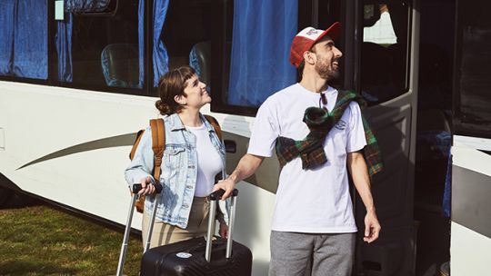 Pasajes de ómnibus de larga distancia con cobertura de rotura, pérdida o robo de equipaje