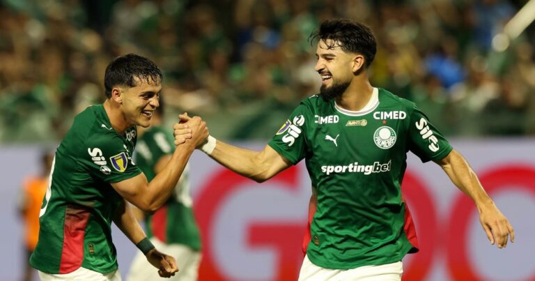 El tremendo arranque de año del Flaco López en Palmeiras