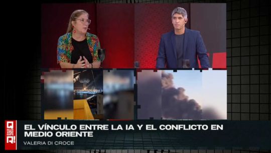 La discusión no es ética, es quién monopoliza la guerra con IA, advirtió Valeria Di Croce en QR!