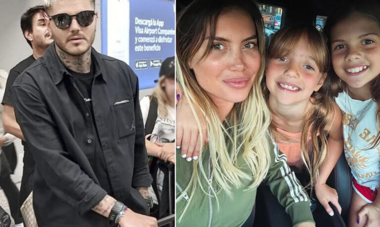 Mauro Icardi ya está en el país para ver a sus hijas tras 4 meses y le hizo un tajante pedido a Wanda Nara: Quiero que