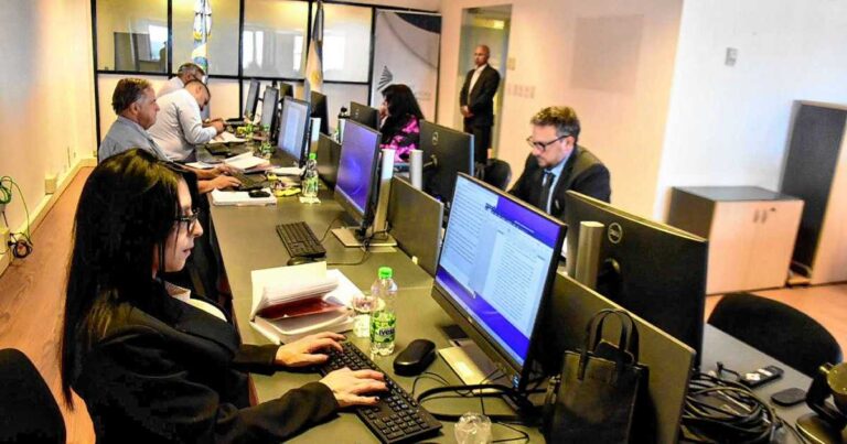 Consejo de la Magistratura de Neuquén en sesión de selección