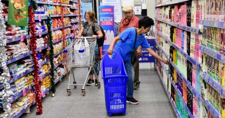 Gráfico de inflación y calendario marcando el 14 de abril de 2026