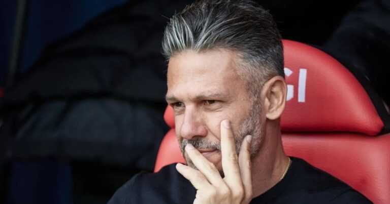 Martín Demichelis durante un partido de Mallorca en La Liga